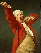 Joseph Ducreux Yawning painting